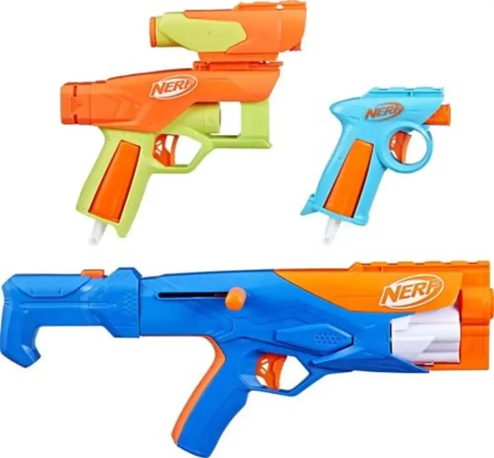 NEW NERF N Series Ultimate Gear Pack w/3 Blasters & 18 Darts ~ FREE SHIPPING!